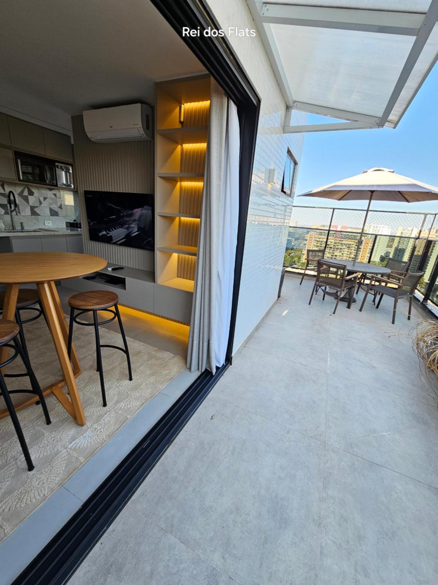 Hotel Athos Bulcao Cobertura Duplex By Rei Dos Flats Brasília Zewnętrze zdjęcie